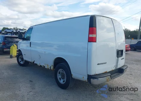 2006 Chevrolet Express Work Van from USA, damaged, VIN 1GCHG35U461184518